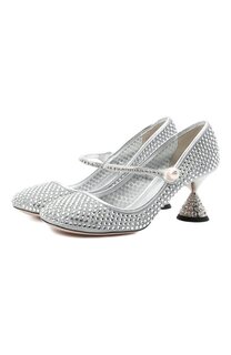 Текстильные туфли Miu Miu