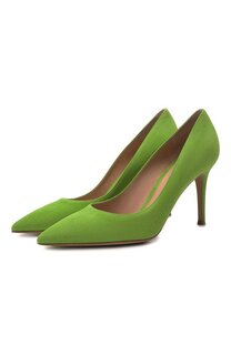 Замшевые туфли Gianvito 85 Gianvito Rossi