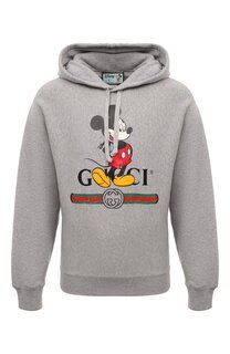 Хлопковое худи Disney x Gucci Gucci