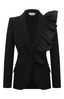 Шерстяной жакет Alexander McQueen