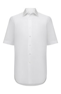 Хлопковая рубашка Brioni
