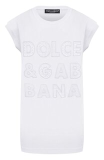 Хлопковая футболка Dolce & Gabbana