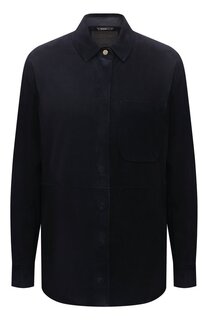 Замшевая рубашка Giorgio Armani