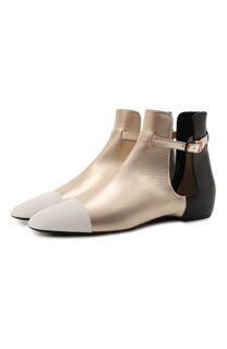 Кожаные ботинки Giorgio Armani