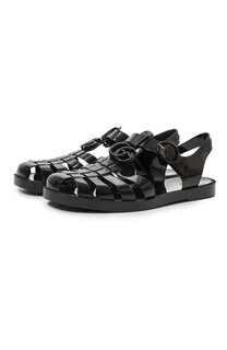 Резиновые сандалии Gucci