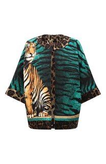 Жакет из вискозы и хлопка Dolce & Gabbana
