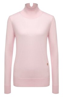 Водолазка из шерсти и шелка Burberry