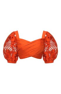 Хлопковый топ self-portrait