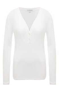 Лонгслив из хлопка и шерсти James Perse