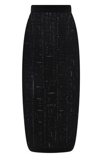 Юбка из вискозы Balmain