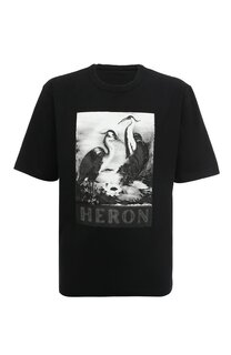 Хлопковая футболка Heron Preston