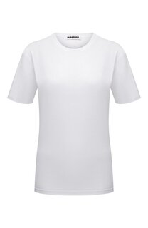 Хлопковая футболка Jil Sander