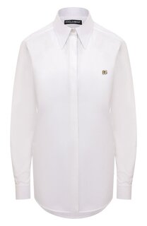 Хлопковая рубашка Dolce & Gabbana