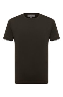 Хлопковая футболка Canali