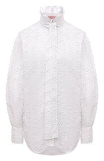 Хлопковая блузка Valentino