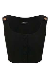 Шерстяной топ Versace