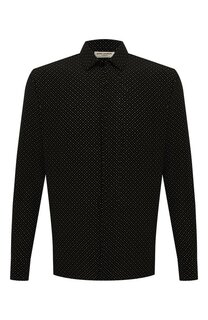Шелковая рубашка Saint Laurent