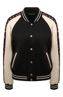 Бомбер из вискозы Saint Laurent