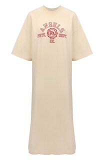 Хлопковое платье Palm Angels