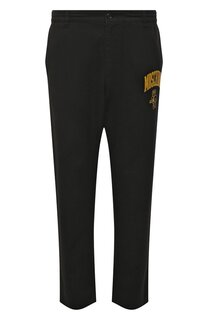 Хлопковые брюки Moschino