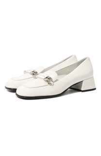 Кожаные туфли Miu Miu