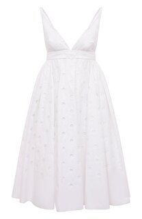 Хлопковое платье Prada