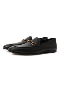 Кожаные лоферы Brixton Gucci