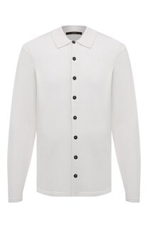 Кардиган из хлопка и шерсти Windsor
