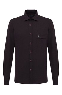 Рубашка из хлопка и кашемира Stefano Ricci