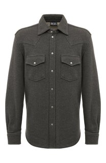 Хлопковая рубашка Diesel