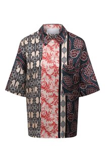 Шелковая рубашка Erika Cavallini