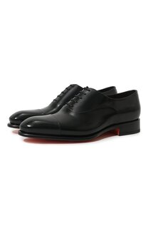 Кожаные оксфорды Santoni