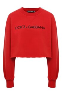 Хлопковый свитшот Dolce & Gabbana