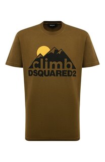 Хлопковая футболка Dsquared2