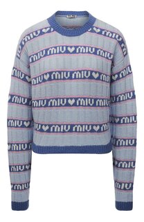 Шерстяной свитер Miu Miu