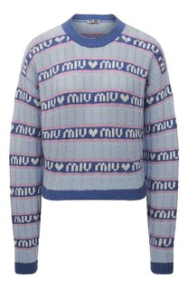 Шерстяной свитер Miu Miu