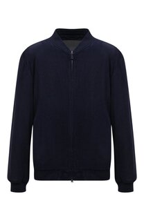 Кожаный бомбер Brioni