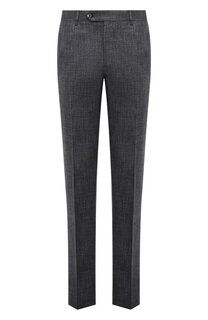 Брюки из шерсти и хлопка Stefano Ricci