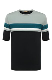 Джемпер из хлопка и шелка Zilli