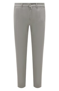 Брюки из хлопка и кашемира Kiton