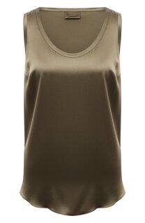 Шелковый топ Brunello Cucinelli