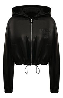 Кожаная куртка Prada
