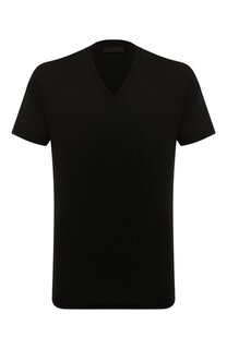Хлопковая футболка Prada