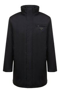 Утепленный плащ Prada