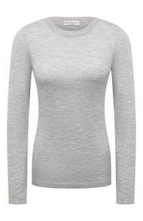 Пуловер из кашемира и шелка Brunello Cucinelli