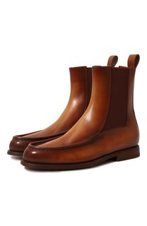 Кожаные ботинки Santoni