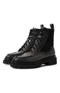 Кожаные ботинки Santoni