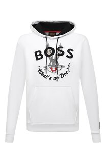 Хлопковое худи Looney Tunes x Boss BOSS