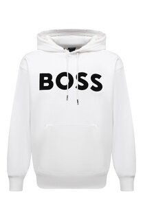 Хлопковое худи BOSS