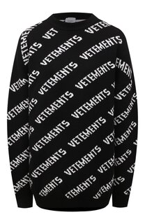 Шерстяной свитер VETEMENTS